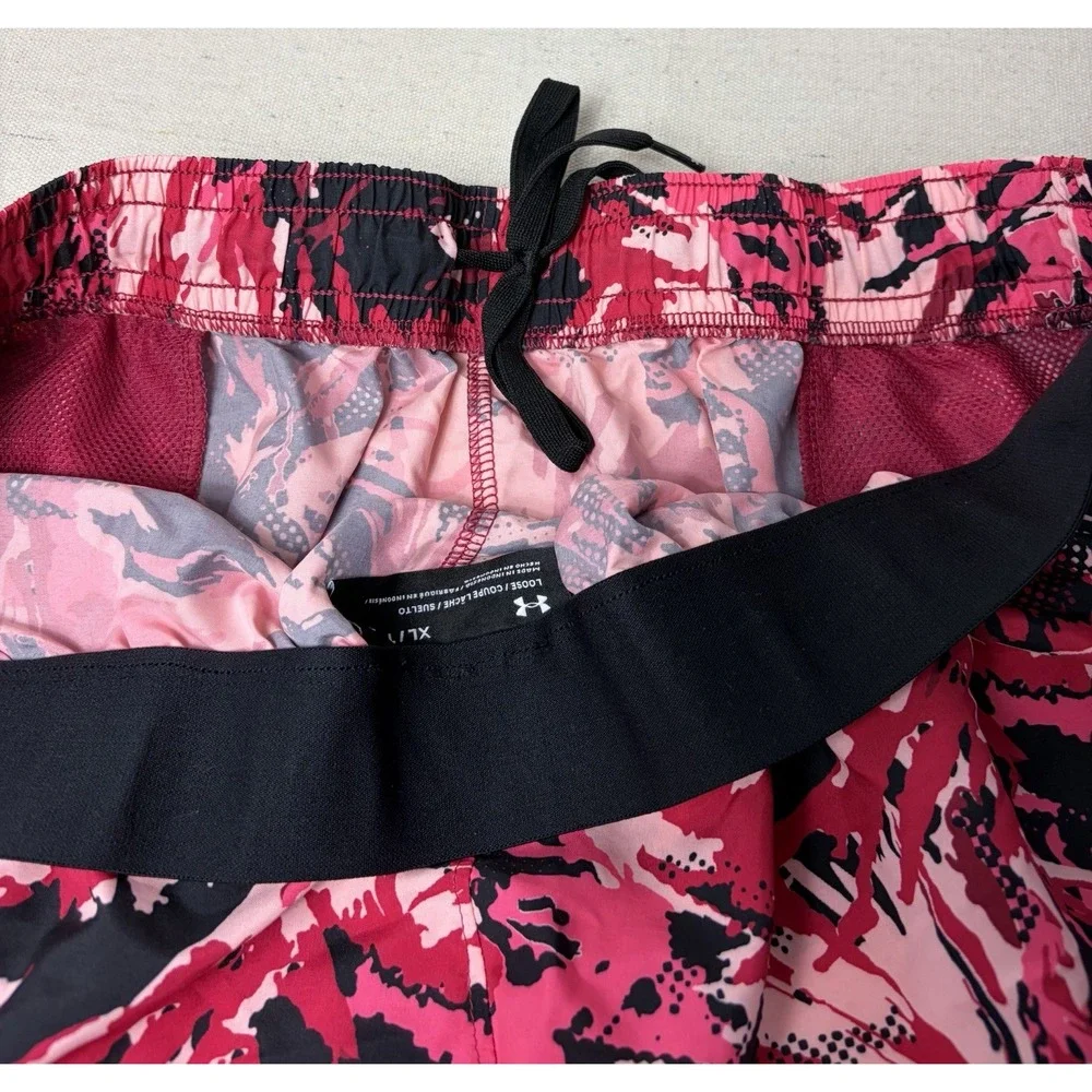 UNDER ARMOUR MENS ADAPT SHORTS SIZE XL Tie Elastic Pockets (C3)